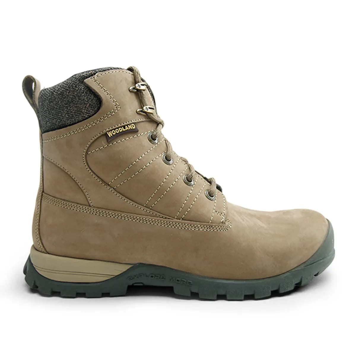 Dubai khaki Nubuk Mens Boot