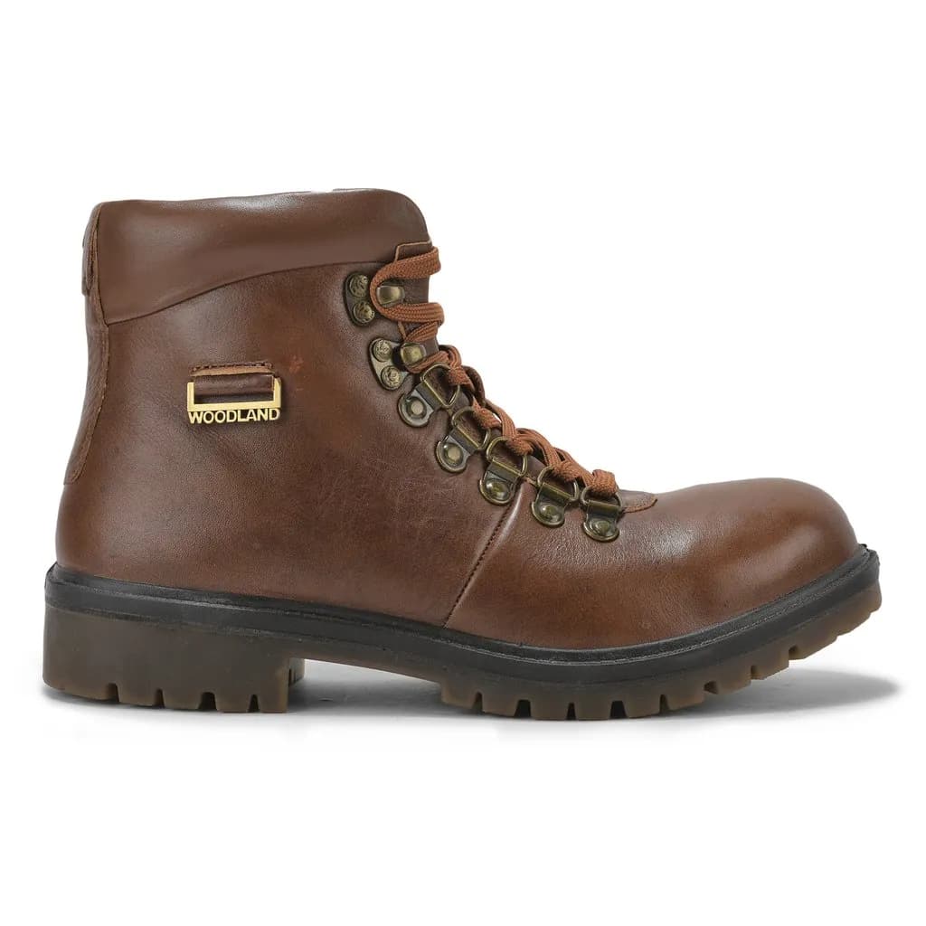 Camel high-top Boots for Men